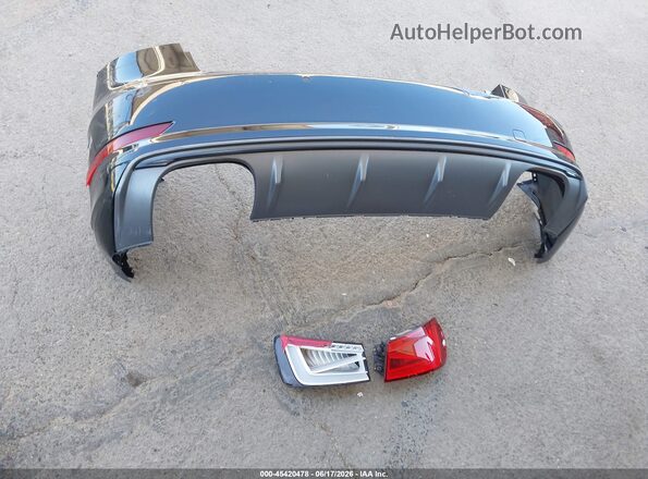 WAUB1GFF3G1038074 2016 AUDI S3 Black Вид щитка приладів
