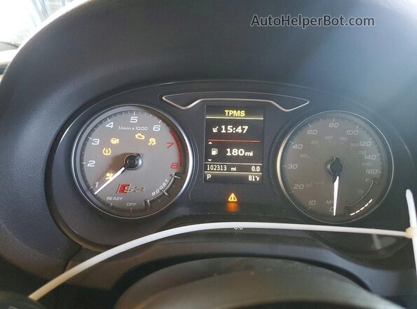 WAUB1GFF3G1059989 2016 AUDI S3 Black 