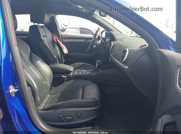 WAUB1GFF3G1069051 2016 AUDI S3 Blue Вид салону спереду