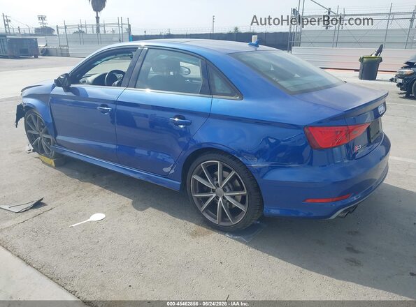 WAUB1GFF3G1069051 2016 AUDI S3 Blue Задня ліва чверть