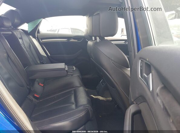 WAUB1GFF3G1069051 2016 AUDI S3 Blue Вид наклейки з VIN-кодом