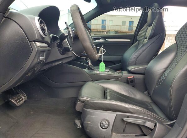 WAUB1GFF4G1050928 2016 AUDI S3 Blue Вид салону спереду