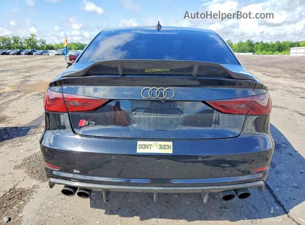 WAUB1GFF6G1087320 2016 AUDI S3 Black Vista trasera