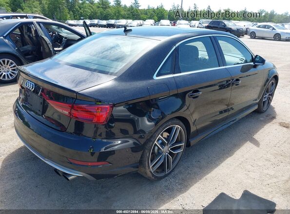 WAUB1GFF8H1025421 2017 AUDI S3 Black Հետևի աջ