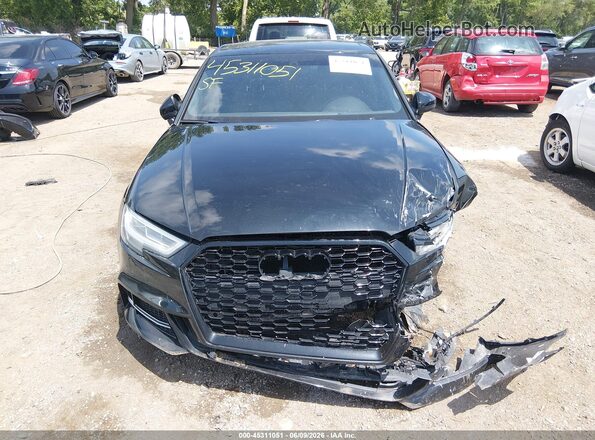 WAUB1GFF9LA004697 2020 AUDI S3 Black უკანა სალონის ხედი