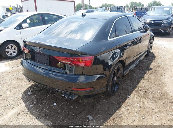 WAUB1GFF9LA004697 2020 AUDI S3 Black უკანა მარჯვენა