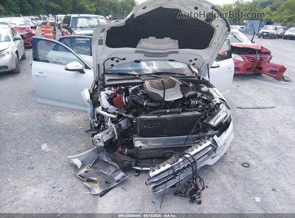 WAUB4AF40JA002868 2018 AUDI S4 White Front view