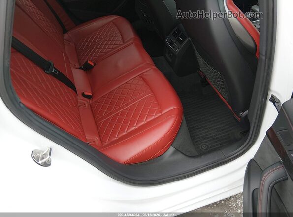 WAUB4AF40JA002868 2018 AUDI S4 White VIN sticker view