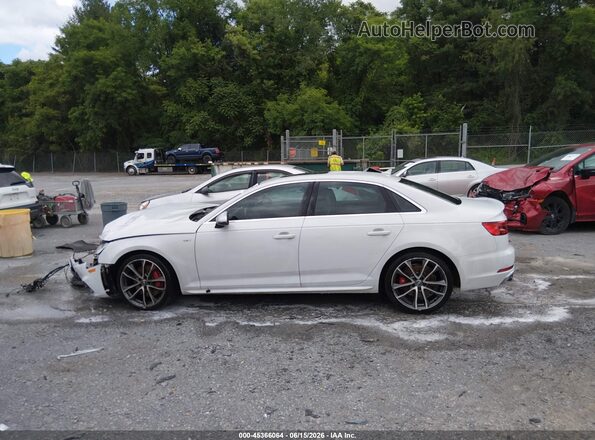 WAUB4AF40JA002868 2018 AUDI S4 White 