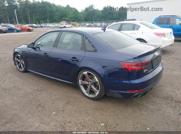 WAUB4AF43JA007949 2018 AUDI S4 Blue Tył lewy
