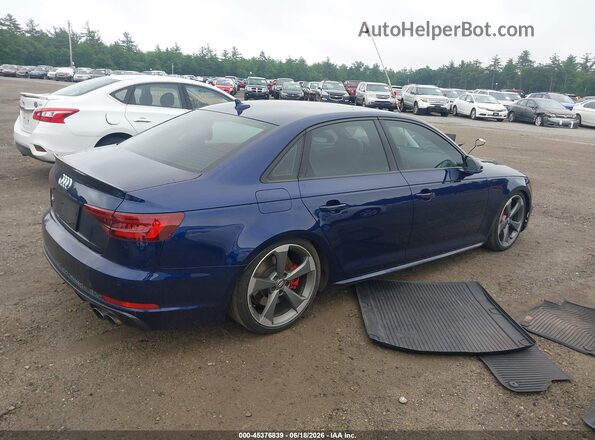 WAUB4AF43JA007949 2018 AUDI S4 Blue Tył prawy