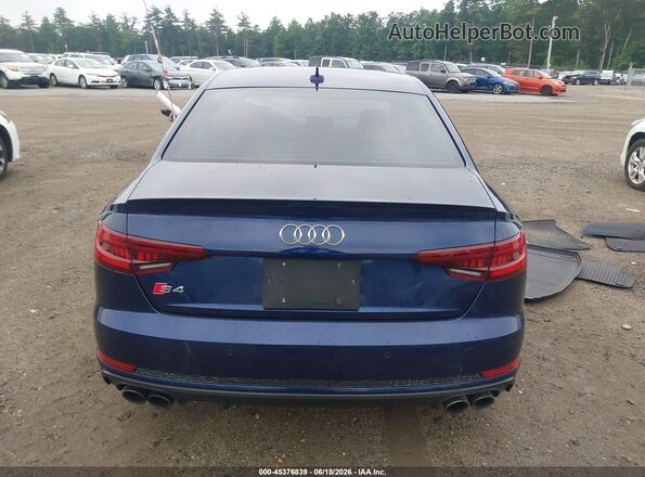 WAUB4AF43JA007949 2018 AUDI S4 Blue 