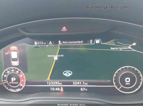 WAUB4AF43JA007949 2018 AUDI S4 Blue Widok tylnych siedzeń