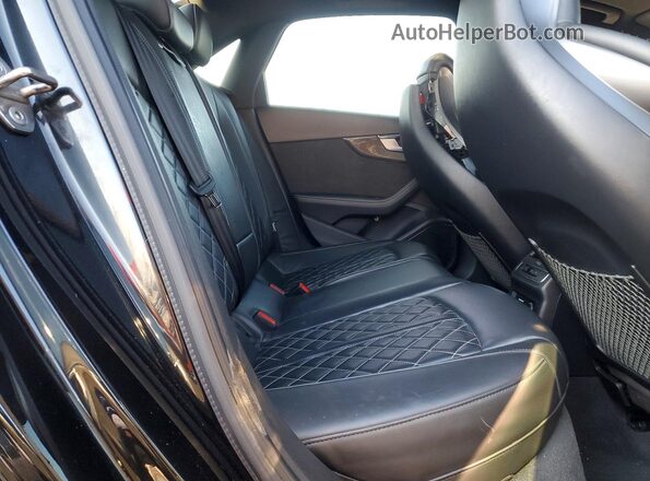 WAUB4AF43MA014114 2021 AUDI S4 Black Widok tylnych siedzeń
