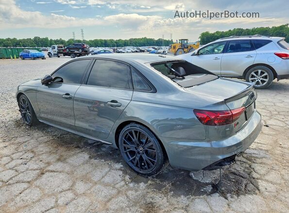 WAUB4AF43RA043992 2024 AUDI S4 Серый Задняя левая четверть