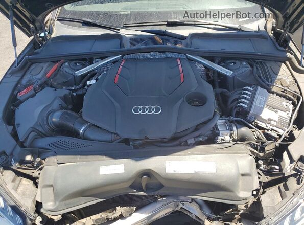 WAUB4AF44MA086486 2021 AUDI S4 Gray Սալոնի հետևի տեսք