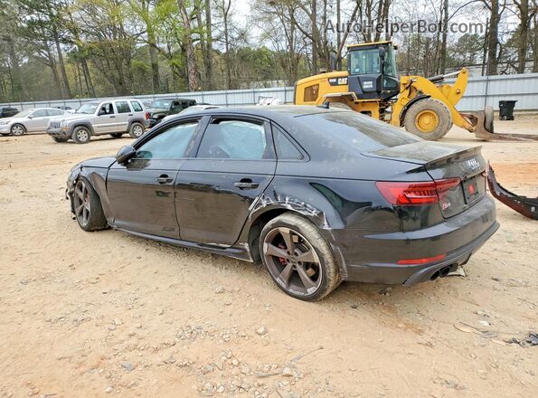 WAUB4AF45JA127252 2018 AUDI S4 Black უკანა მარცხენა