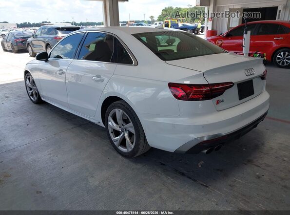 WAUB4AF45LA052068 2020 AUDI S4 White უკანა მარცხენა