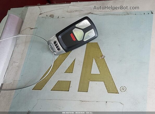 WAUB4AF45LA052068 2020 AUDI S4 White წინა პანელის ხედი