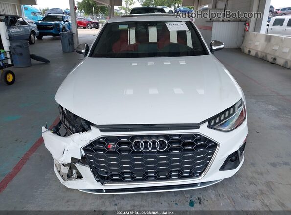 WAUB4AF45LA052068 2020 AUDI S4 White ხელსაწყოთა პანელის ხედი