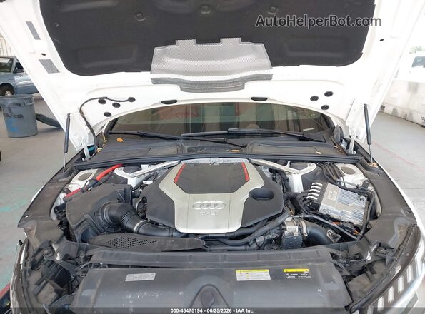 WAUB4AF45LA052068 2020 AUDI S4 White უკანა ხედი