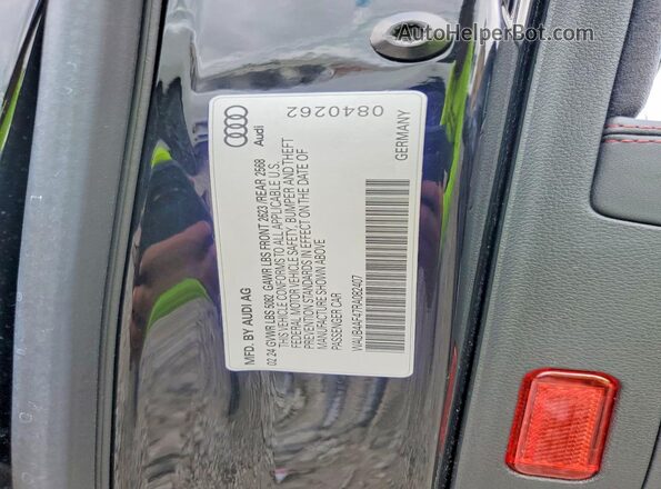 WAUB4AF47RA082407 2024 AUDI S4 Black 