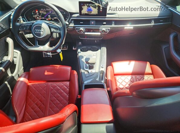 WAUB4AF48KA111368 2019 AUDI S4 Gray წინა პანელის ხედი