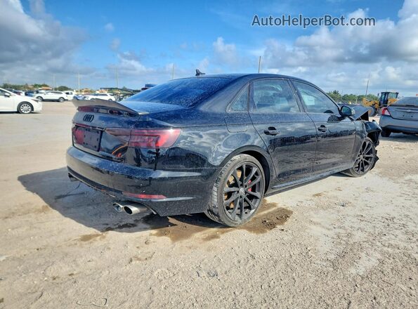 WAUB4AF49JA166006 2018 AUDI S4 Black Tył prawy