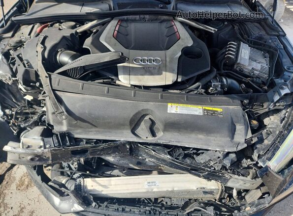 WAUB4AF49JA166006 2018 AUDI S4 Black Widok wnętrza z tyłu