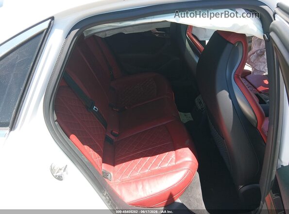 WAUB4AF49LA022409 2020 AUDI S4 White VIN sticker view