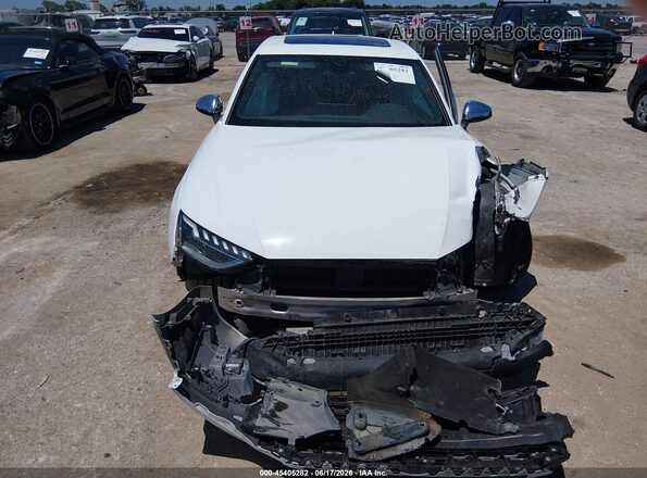 WAUB4AF49LA022409 2020 AUDI S4 White Instrument cluster view