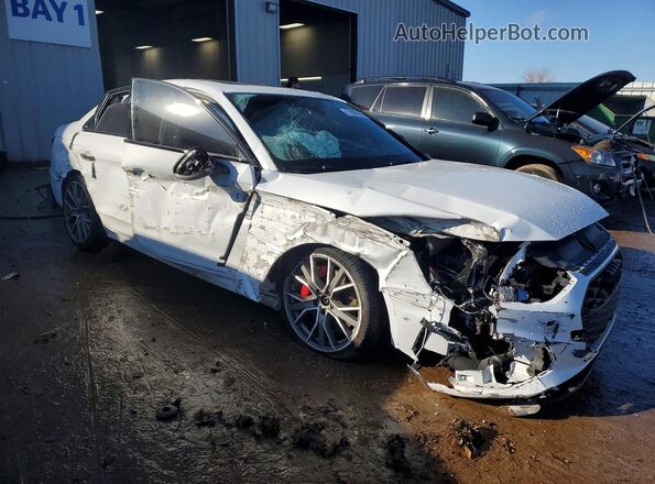 WAUB4AF4XNA044776 2022 AUDI S4 White Przód prawy