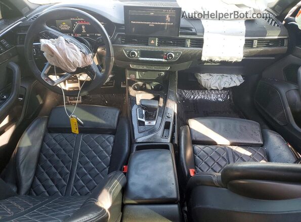WAUB4AF4XNA044776 2022 AUDI S4 White Widok deski rozdzielczej