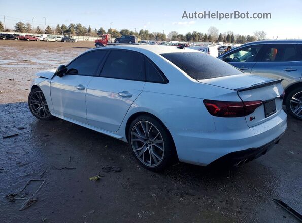 WAUB4AF4XNA044776 2022 AUDI S4 White Tył lewy