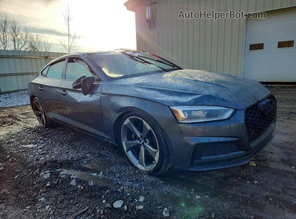 WAUB4CF53KA017631 2019 AUDI S5 Серый Передняя правая четверть