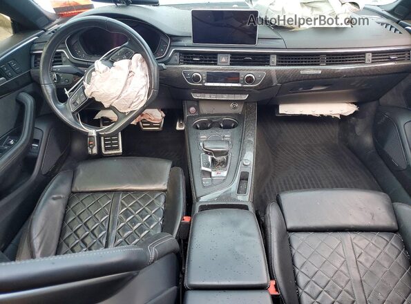 WAUB4CF54JA034470 2018 AUDI S5 Blue წინა პანელის ხედი