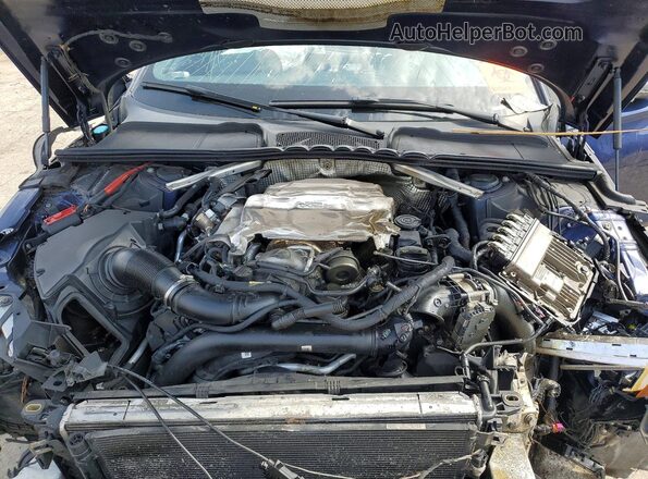 WAUB4CF54JA034470 2018 AUDI S5 Blue უკანა სალონის ხედი