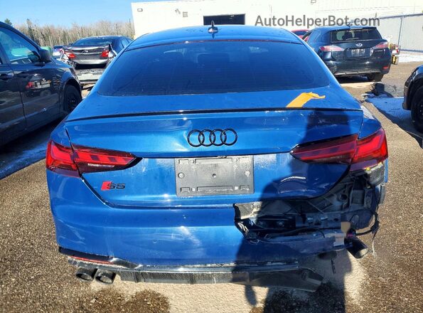 WAUB4CF54SA012485 2025 AUDI S5 Blue Вид ззаду