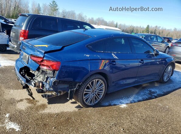 WAUB4CF54SA012485 2025 AUDI S5 Blue Задня права чверть