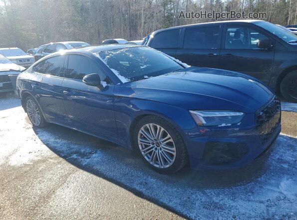 WAUB4CF54SA012485 2025 AUDI S5 Blue Передня права чверть