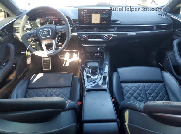 WAUB4CF54SA012485 2025 AUDI S5 Blue Вид панелі приладів