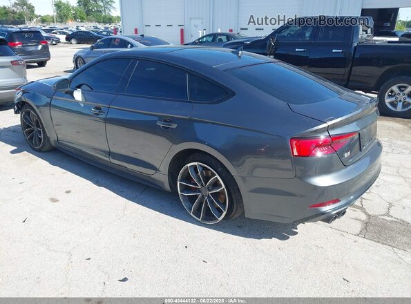 WAUB4CF55JA010825 2018 AUDI S5 Серый Задняя левая четверть