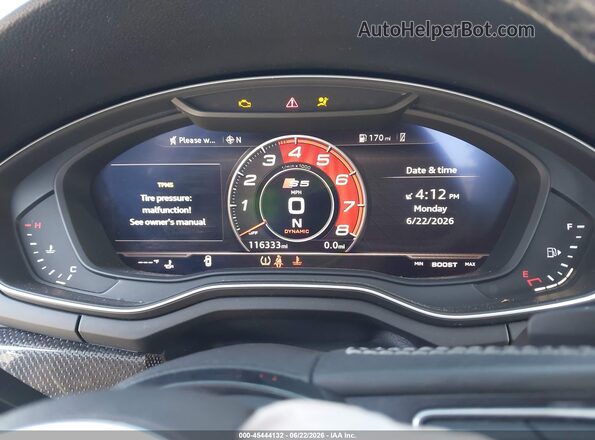 WAUB4CF55JA010825 2018 AUDI S5 Серый Вид задних сидений
