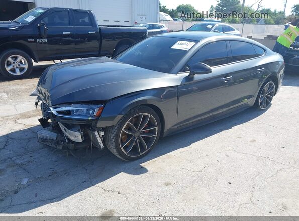WAUB4CF55JA010825 2018 AUDI S5 Серый Передняя левая четверть