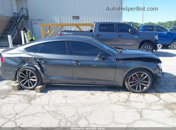 WAUB4CF55JA010825 2018 AUDI S5 Серый Вид задней части салона