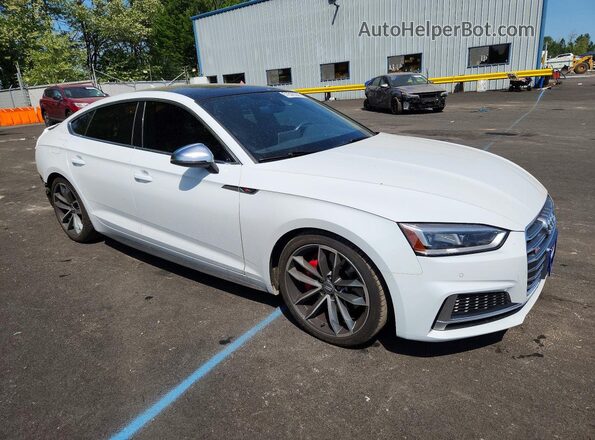 WAUB4CF55JA092409 2018 AUDI S5 White Առջևի աջ