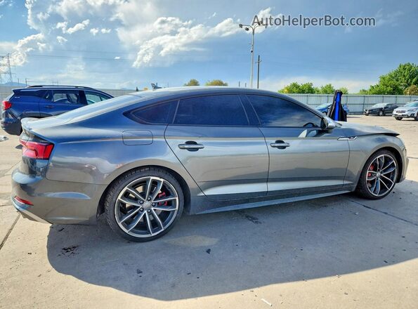 WAUB4CF56JA092936 2018 AUDI S5 Серый Задняя правая четверть