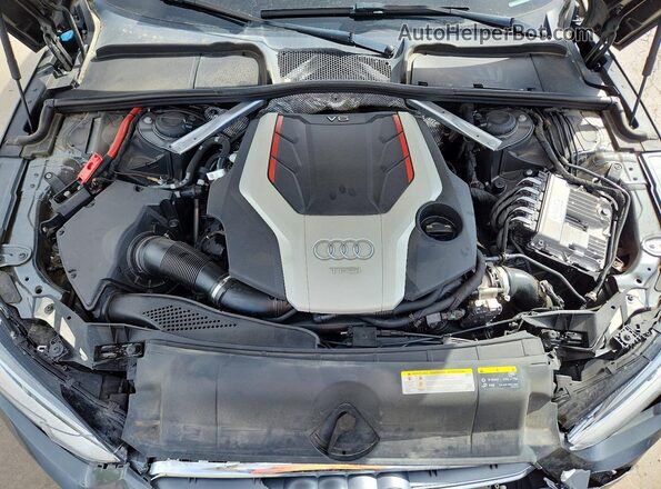 WAUB4CF56JA092936 2018 AUDI S5 Серый Вид задней части салона