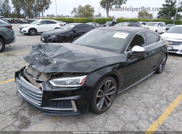 WAUB4CF58KA091014 2019 AUDI S5 Black Vista tres cuartos delantera izquierda
