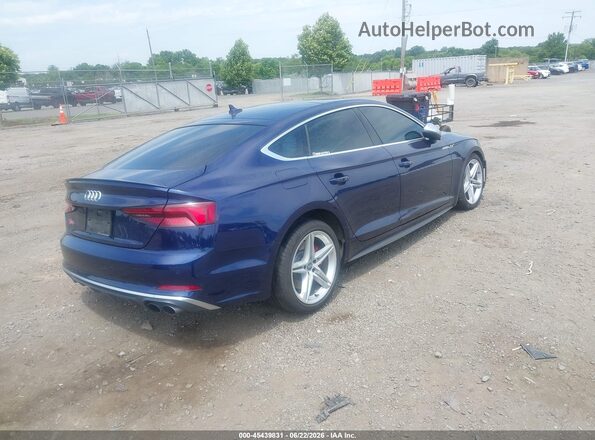 WAUB4CF59JA011802 2018 AUDI S5 Blue Հետևի աջ